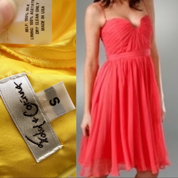 Y2K S Silk Hollywood Dress Cocktail Midi Strapless - Picture 7 of 8